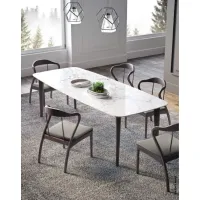 Picture A designer table for the dining room or living room - a piece of furniture from an Italian brand