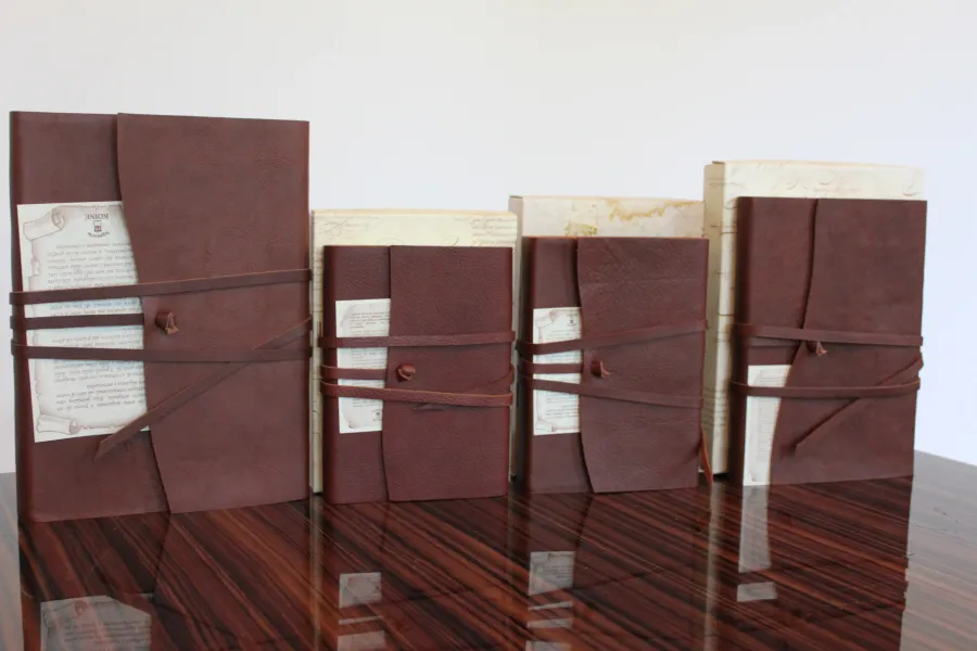 picture 8 Brown leather notebook