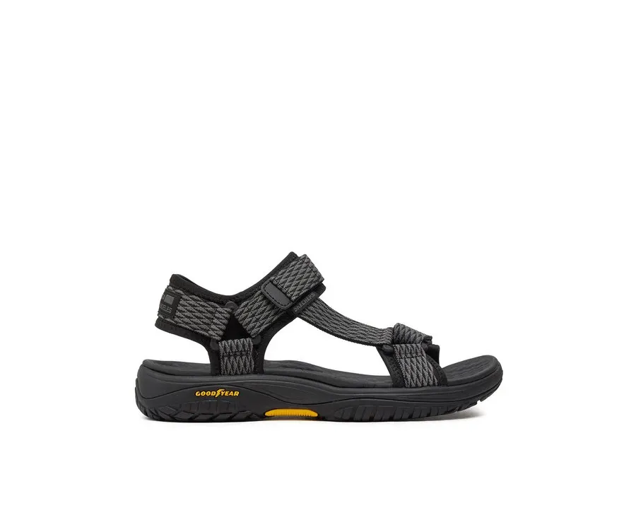 obrazek 1 Skechers Sandały Lomell-Rip Tide 204351/BKGY Czarny