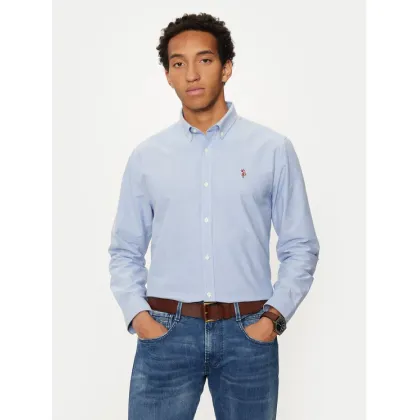 Zdjęcie U.S. Polo Assn. Koszula MUP3247 Błękitny Slim Fit