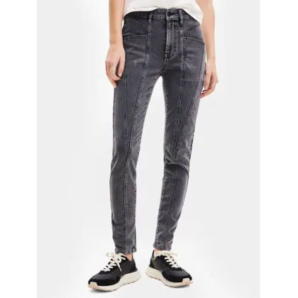 Zdjęcie Desigual Jeansy 23WWDD91 Szary Slim Fit