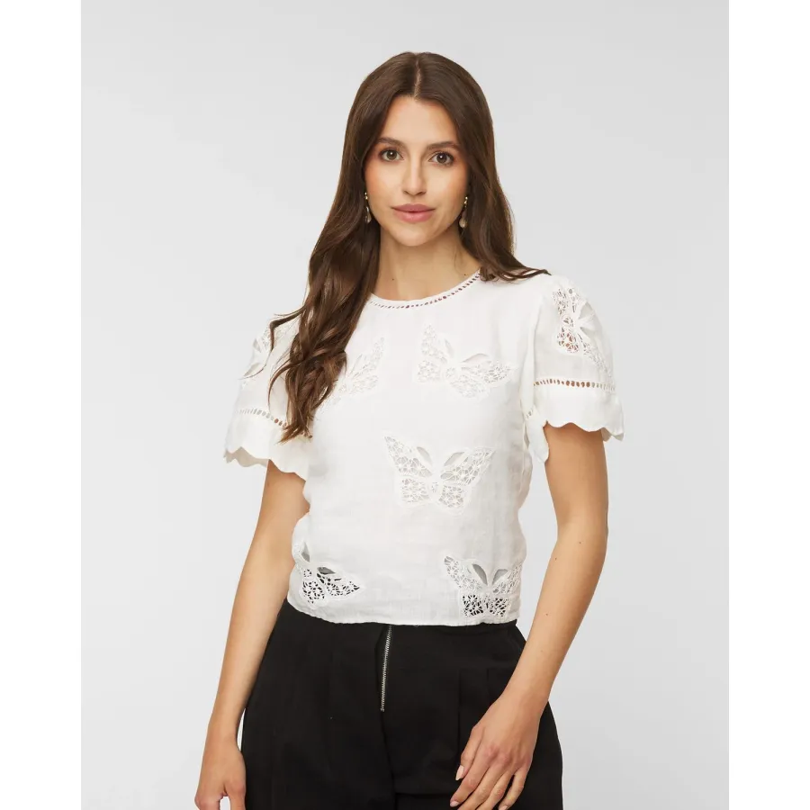obrazek 1 Top Lniany Maia Bergman Hana Top