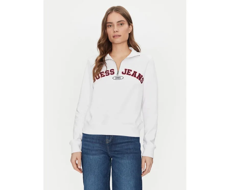 obrazek 1 Guess Jeans Bluza W5RQ25 K68I4 Biały Regular Fit