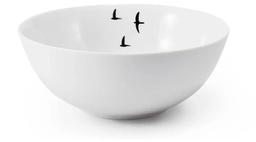 obrazek 2 Piękna porcelanowa miska z porcelany zdobiona motywem czerwonych kropek – Leander