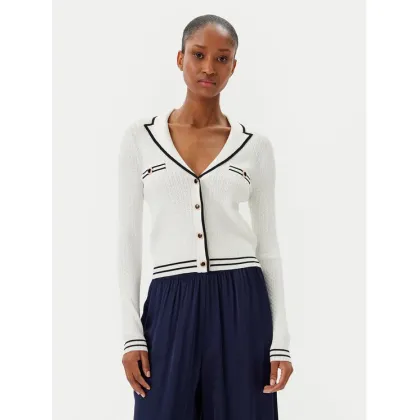 Zdjęcie Fracomina Kardigan FR25ST8013K52401 Écru Slim Fit