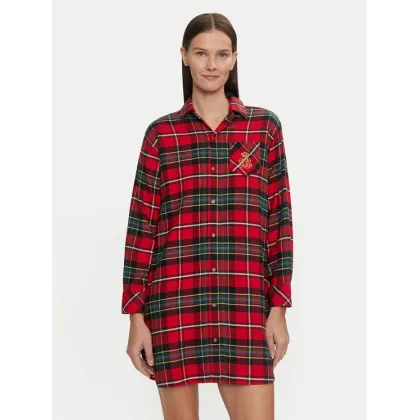 Zdjęcie LAUREN RALPH LAUREN Koszula nocna ILN32374 Czerwony