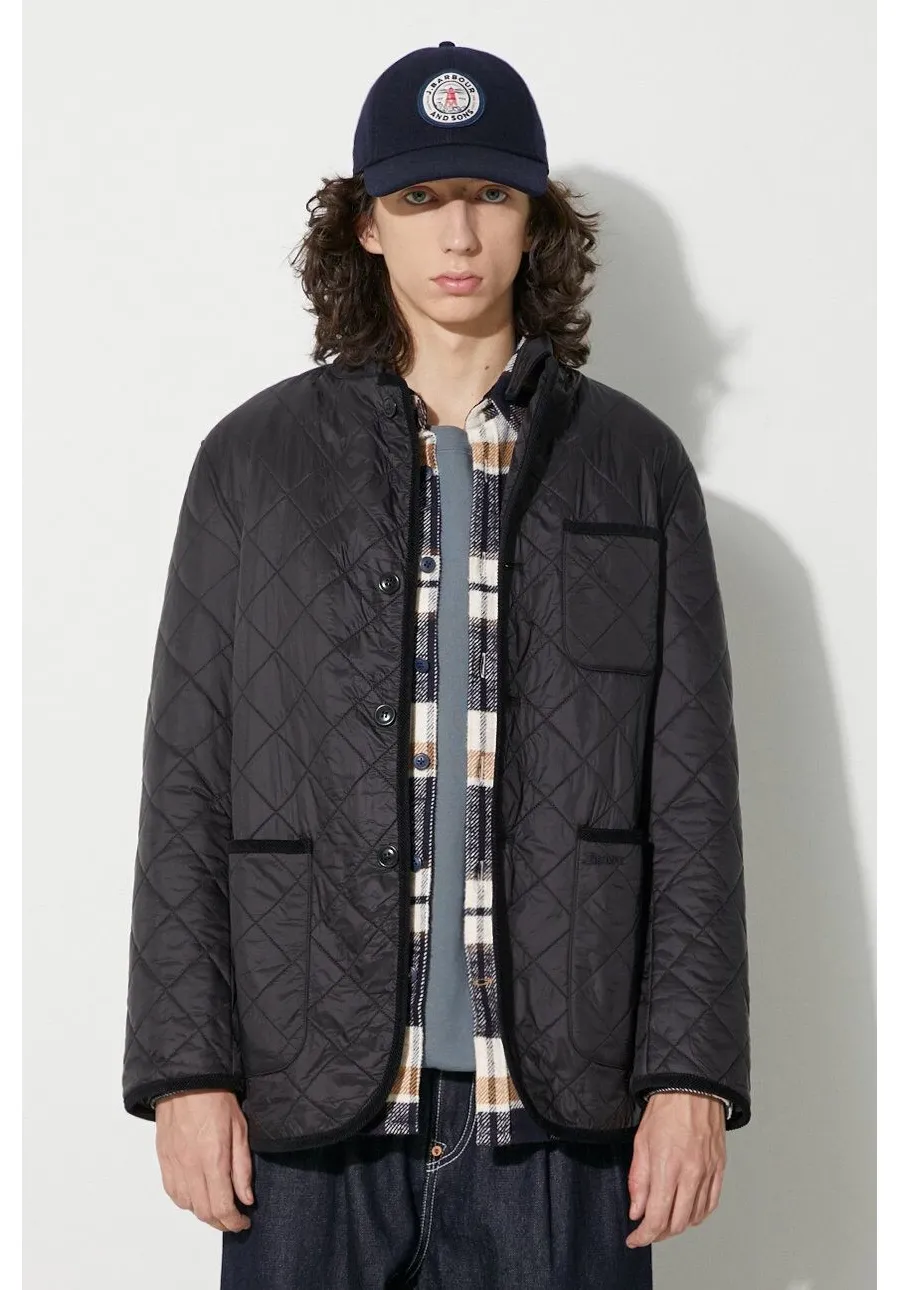 obrazek 1 Barbour kurtka Foreman Polarquilt męska kolor czarny przejściowa MQU1740