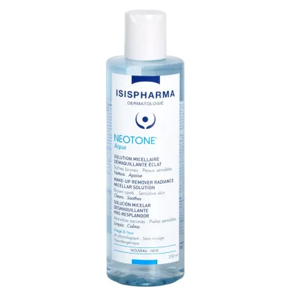 Zdjęcie Isispharma Neotone Aqua - Rozświetlający płyn micelarny do demakijażu dla skóry wrażliwej 250ml 250 ml