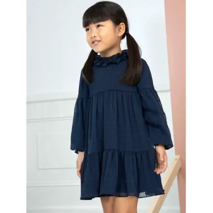 Zdjęcie Abel & Lula Sukienka elegancka 5.535 Granatowy Regular Fit