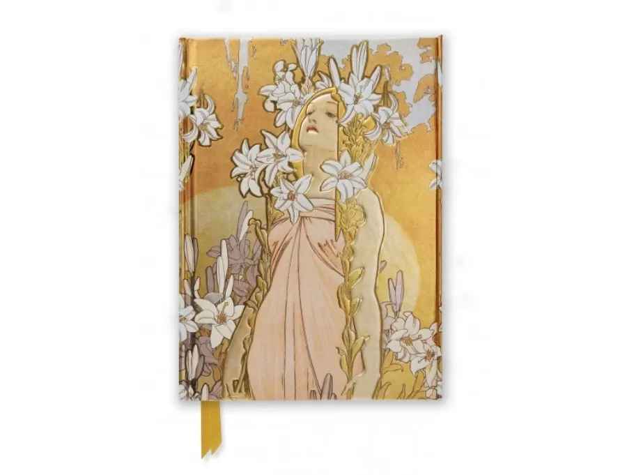 obrazek 1 Dziennik (Mucha: Kwiaty, Lilia) - Flame Tree Publishing