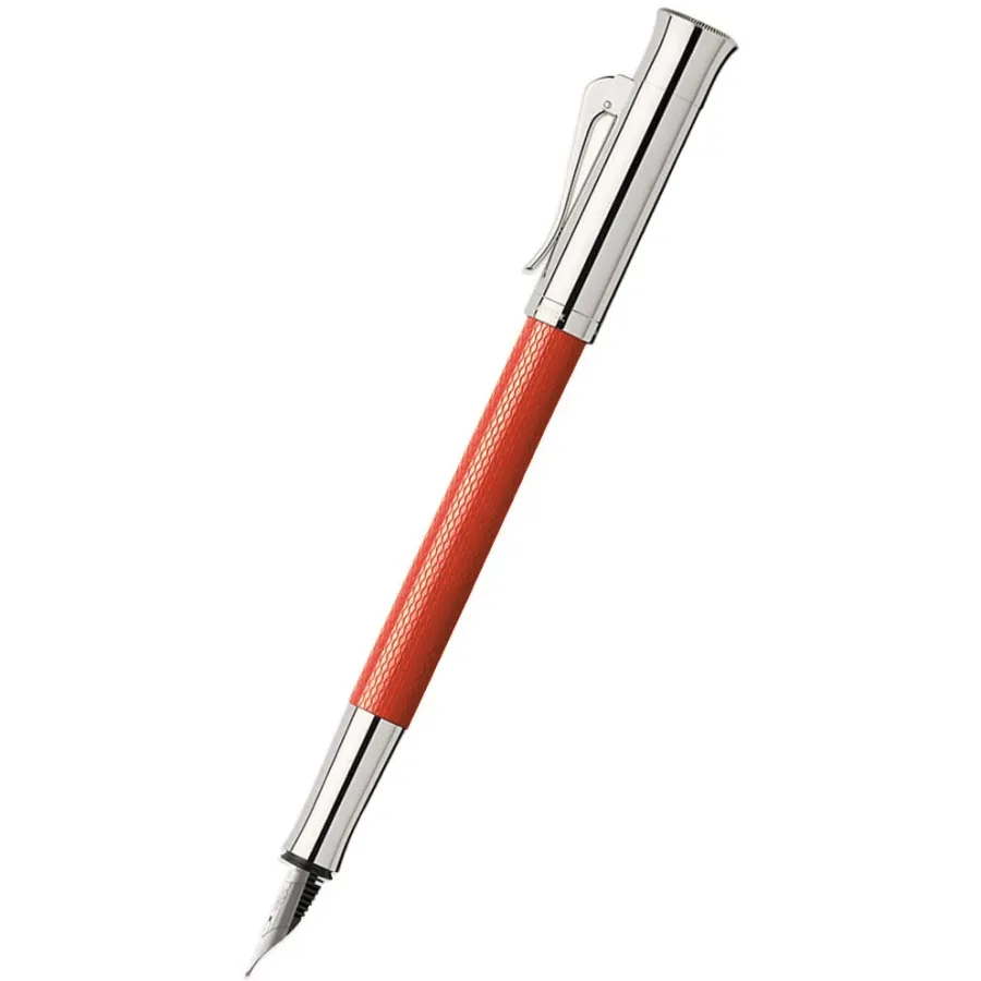 obrazek 1 Ekskluzywne pomarańczowe pióro - Graf von Faber-Castell Guilloche