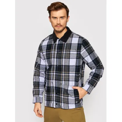 Zdjęcie Vans Kurtka przejściowa ANDERSON PAAK Plaid Reversible VN0A5FFT Fioletowy Regular Fit