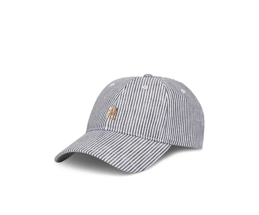 obrazek 1 Tommy Hilfiger Czapka z daszkiem Premiu Beach AW0AW17141 Niebieski