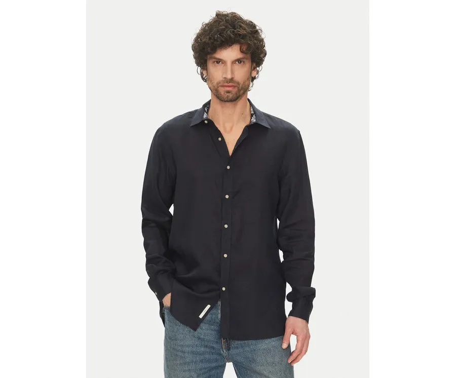 obrazek 1 Liu Jo Koszula QA5097 T4359 94013 Granatowy Regular Fit