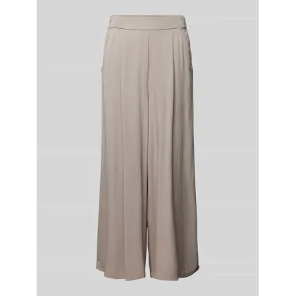 Zdjęcie Spodnie z wiskozy z szerokimi nogawkami