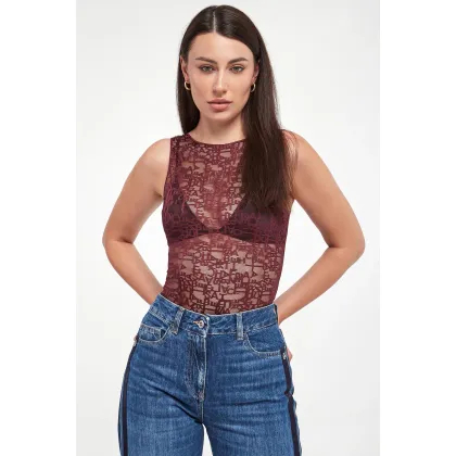 Zdjęcie Body tiulowe ELISABETTA FRANCHI Elisabetta Franchi