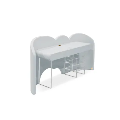 Picture Luxurious children's desk in the shape of a cloud