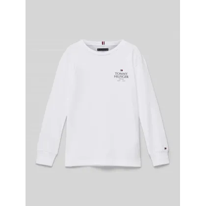 Zdjęcie Bluzka z długim rękawem z dekoltem okrągłym