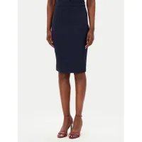 Zdjęcie Maryley Spódnica ołówkowa 25EB701/43BL Granatowy Regular Fit
