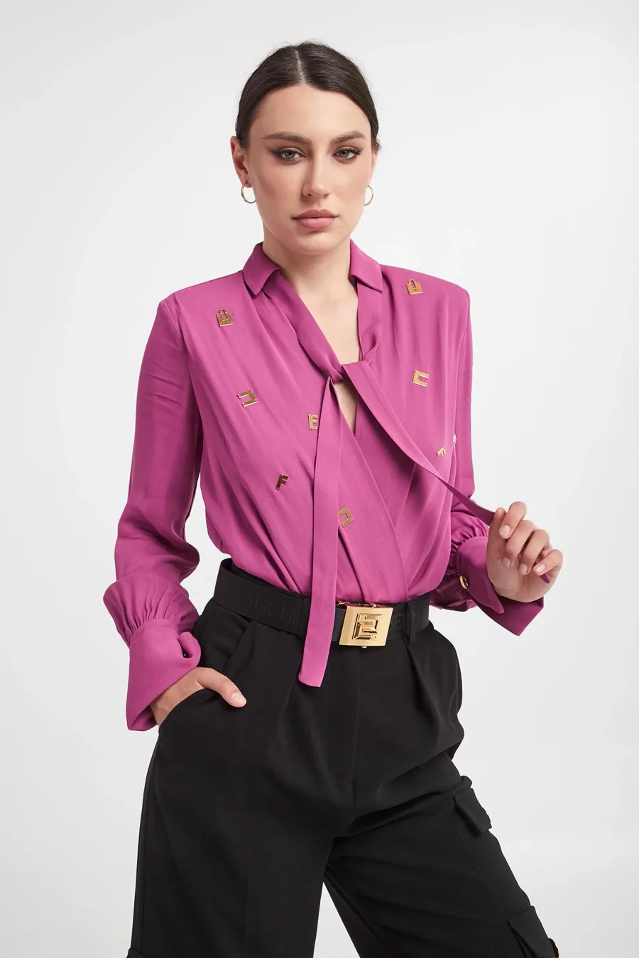 obrazek 1 Koszula damska typu body ELISABETTA FRANCHI Elisabetta Franchi