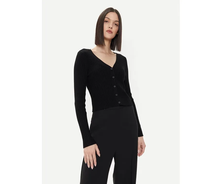 obrazek 1 Vero Moda Kardigan Glory 10300305 Czarny Slim Fit