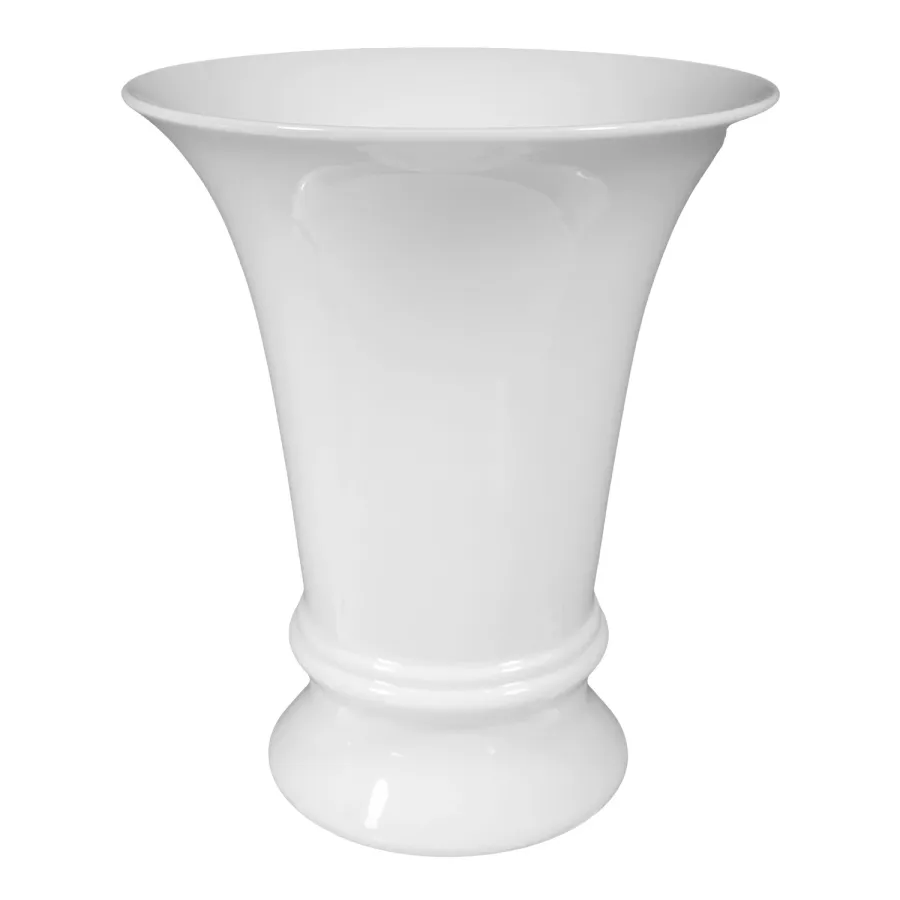 obrazek 1 Stylowy duży 27-centymetrowy wazon wykonany z porcelany - Tettau