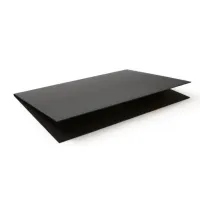 Picture Beautiful Gemini Deluxe leather desk pad in two dimensions