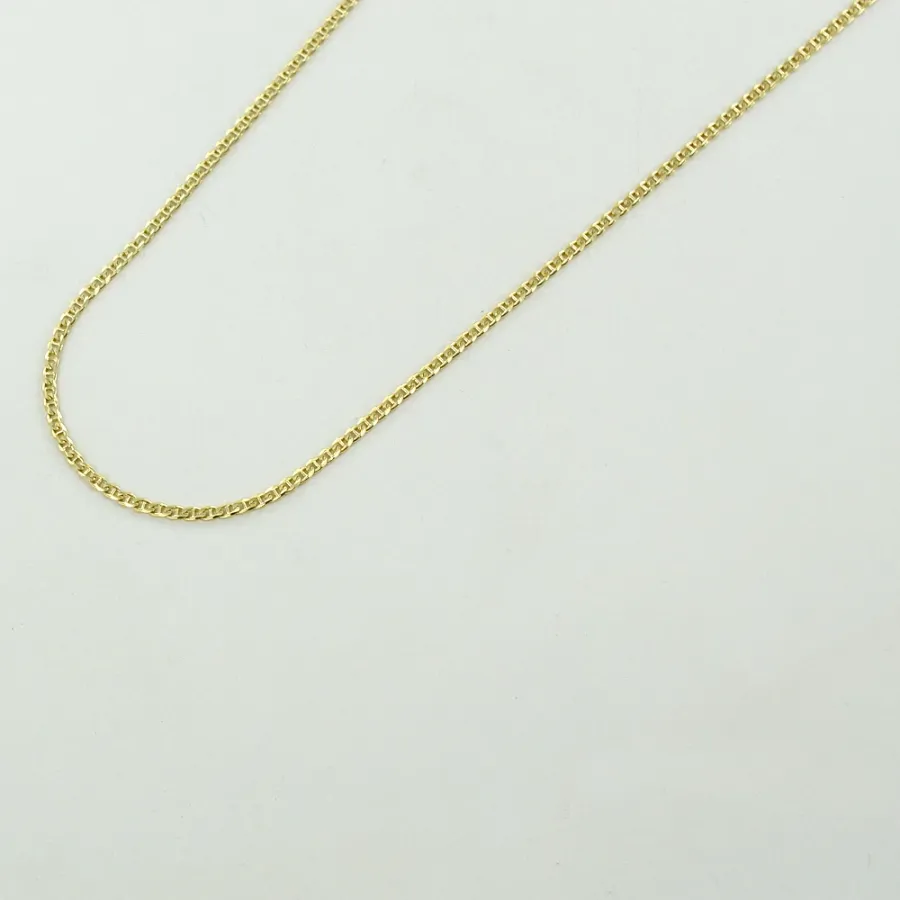 obrazek 3 Elegancki łańcuszek z żółtego złota dla mężczyzn (50 cm)