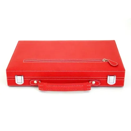 Zdjęcie Gra tryktrak zielono-czerwona 23x17cm