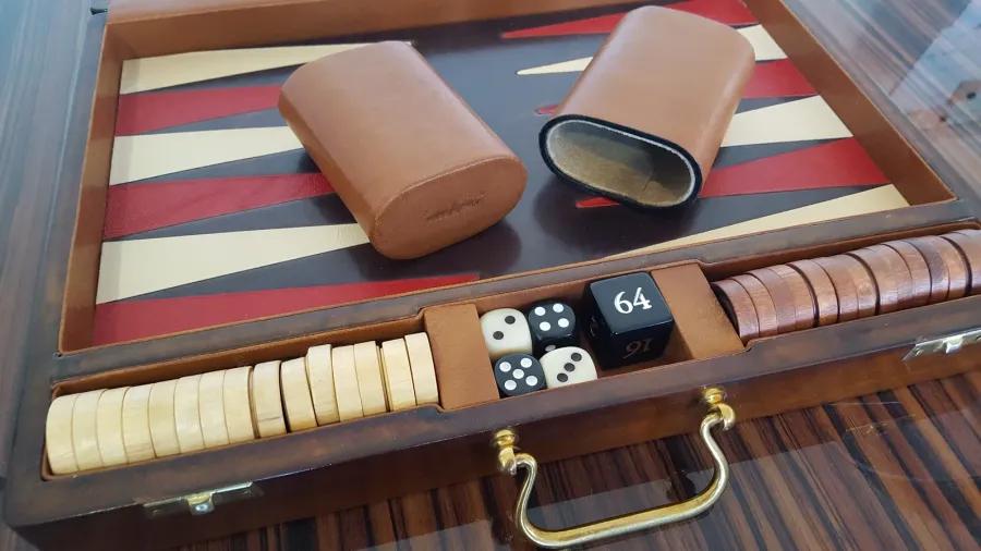 obrazek 4 Zestaw do gry w backgammon