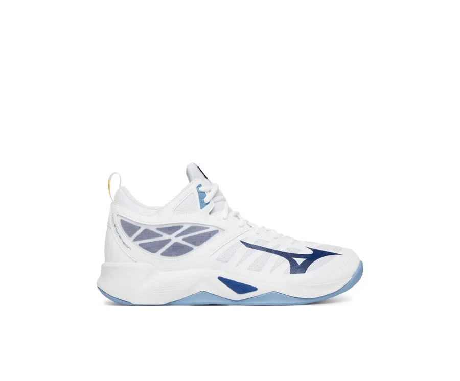 obrazek 1 Mizuno Buty halowe Wave Dimension Mid V1GA2245 Biały