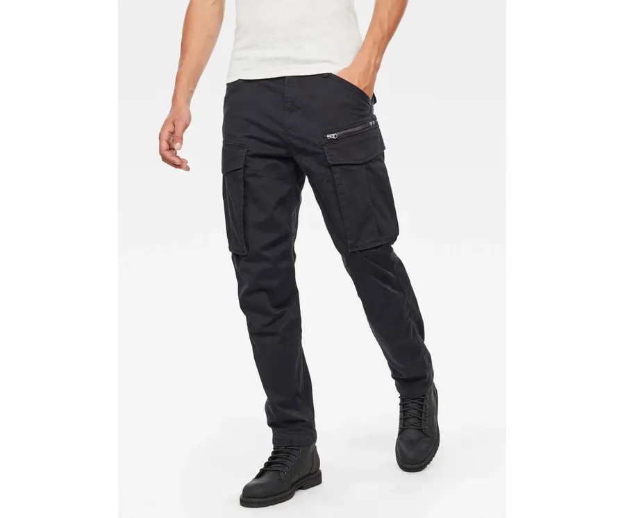 obrazek 1 G-Star Raw Spodnie materiałowe Rovic D02190-5126-6484 Czarny Tapered Fit