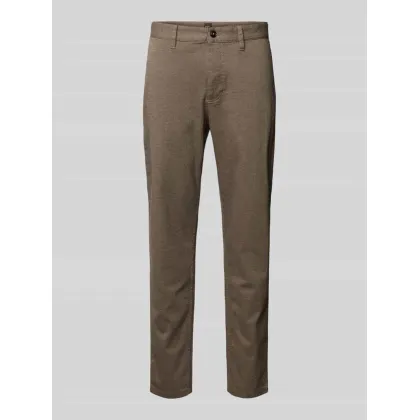 Zdjęcie Chinosy o kroju tapered fit z wpuszczanymi kieszeniami