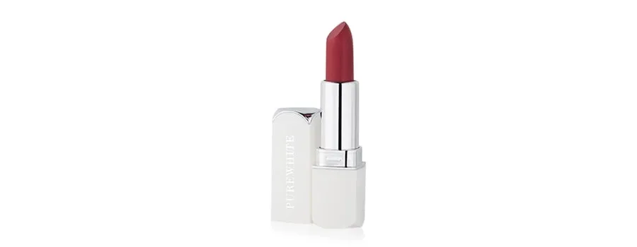 obrazek 1 Pure White Cosmetics Purely Inviting Satin Cream Lipstick Szminka 3.9 g FIERY FUSION