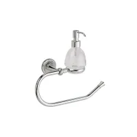 Picture A unique towel rack with a liquid soap dispenser - Stilhaus