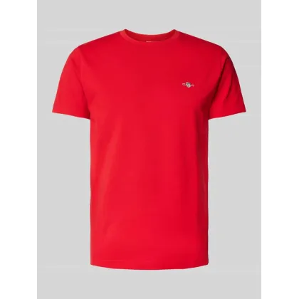 Zdjęcie T-shirt o kroju slim fit z wyhaftowanym logo