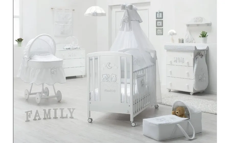 obrazek 1 Wyjątkowy pokoik dla niemowlaka w kolorze białym - Italbaby