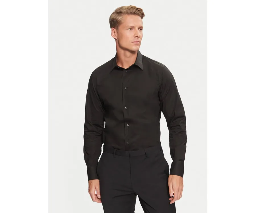 obrazek 1 Liu Jo Koszula QXX007 T2662 Czarny Slim Fit