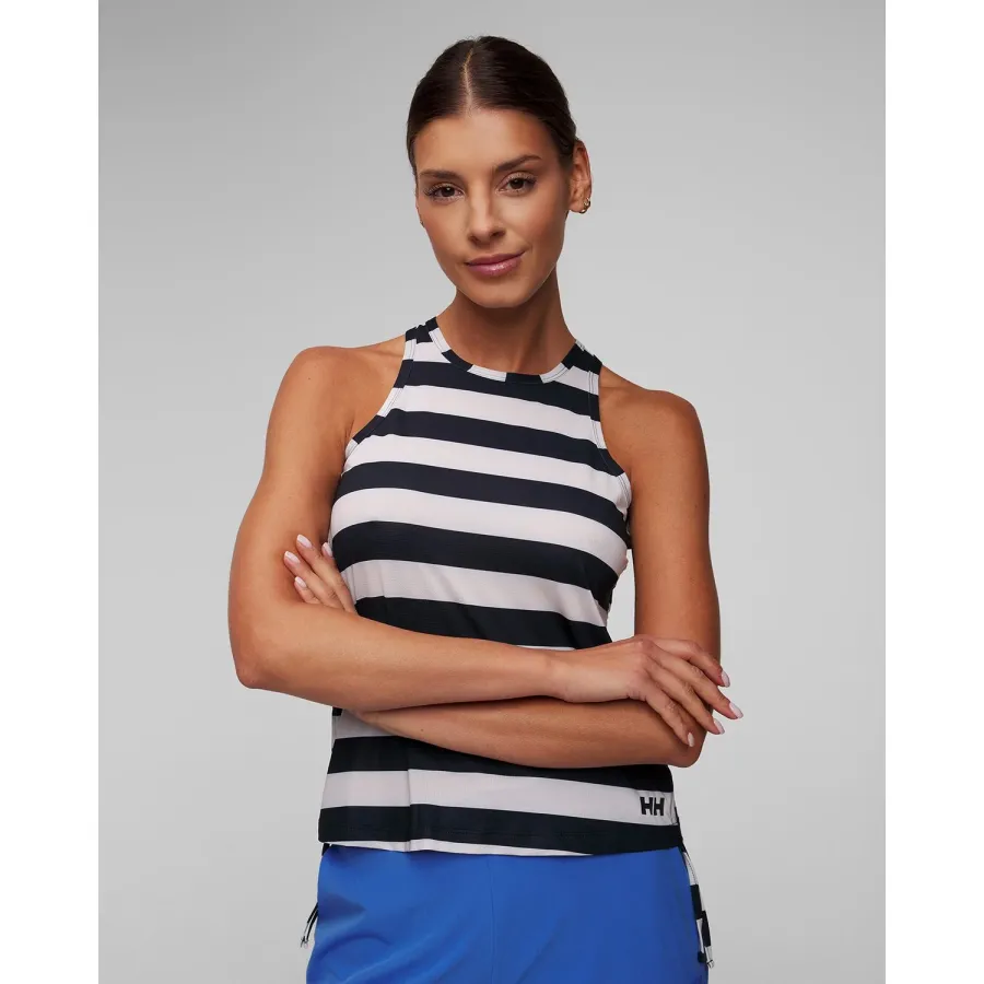obrazek 1 Biało-granatowy Tank Top Damski Helly Hansen Siren