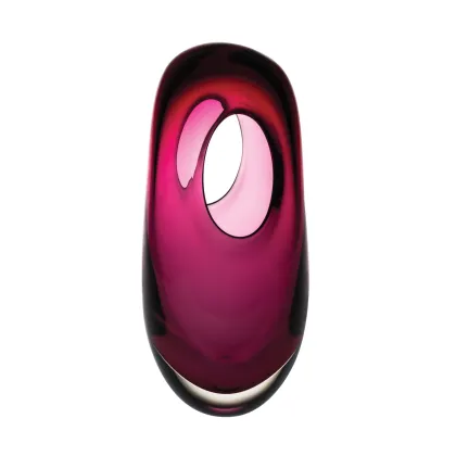 Zdjęcie Mały różowy wazon z kolekcji Única o wyjątkowym organicznym kształcie - Vista Alegre