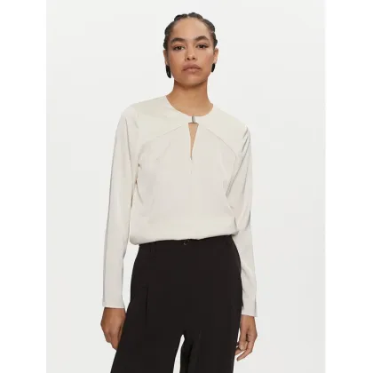 Zdjęcie Calvin Klein Bluzka K20K207650 Écru Regular Fit