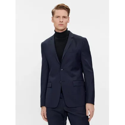 Zdjęcie Calvin Klein Marynarka K10K112291 Granatowy Slim Fit