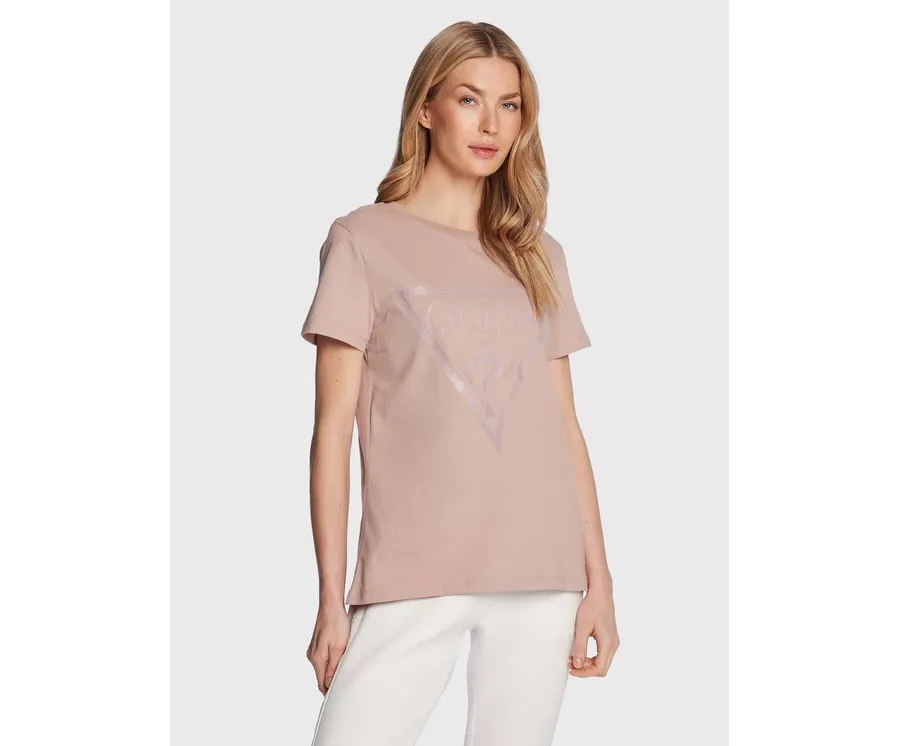 obrazek 1 Guess T-Shirt Adele V2YI07 K8HM0 Różowy Regular Fit
