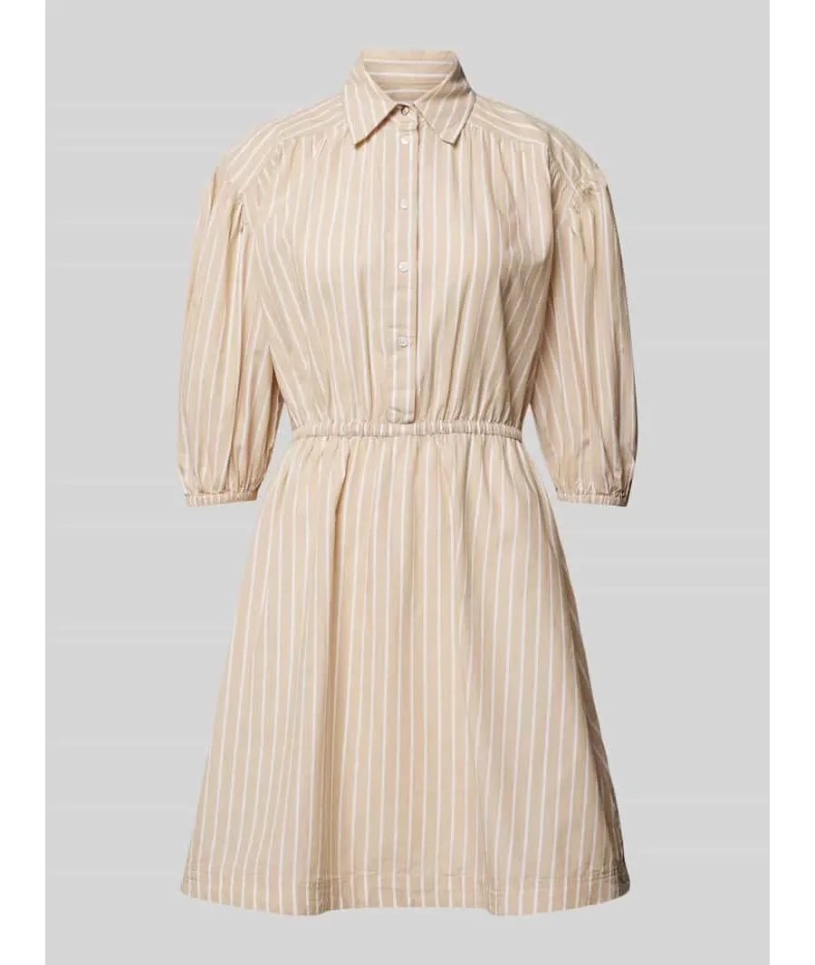 obrazek 1 Sukienka o długości do kolan z kołnierzykiem koszulowym model ‘Dellant’