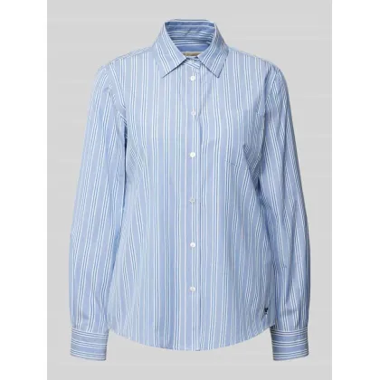 Zdjęcie Bluzka koszulowa z listwą guzikową model ‘BAHAMAS’