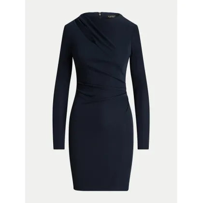 Zdjęcie Lauren Ralph Lauren Sukienka koktajlowa 253926430003 Granatowy Slim Fit LAUREN RALPH LAUREN