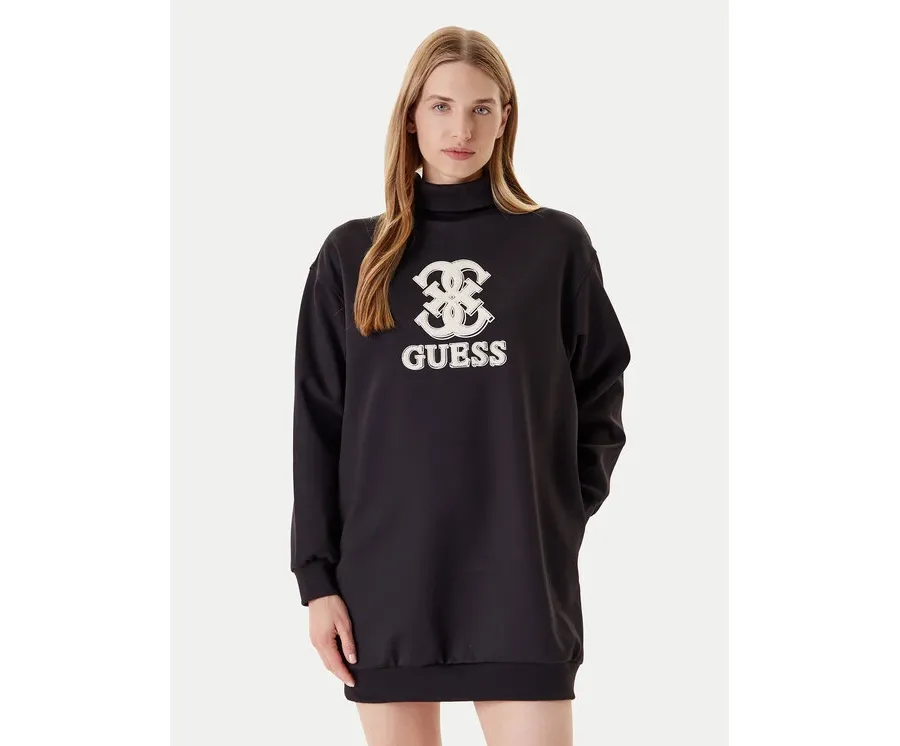 obrazek 1 Guess Sukienka codzienna V5YK07 KCX22 Czarny Regular Fit
