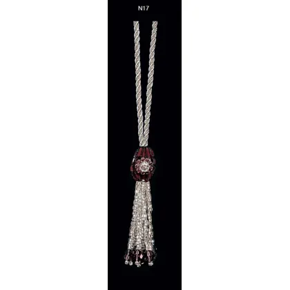 Zdjęcie Stylowy srebrny chwost z kryształu górskiego - Il Paralume Marina