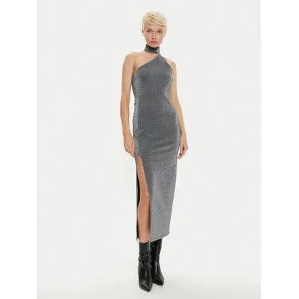 Zdjęcie Hugo Sukienka koktajlowa 50522764 Srebrny Slim Fit HUGO