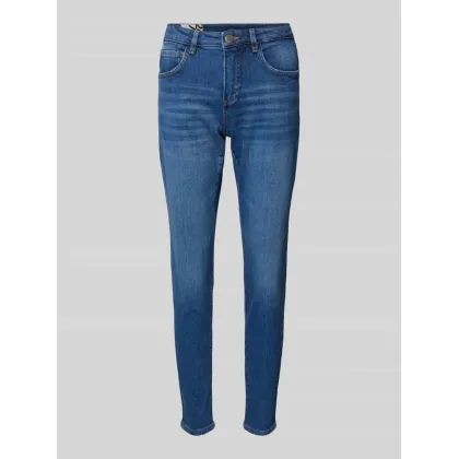 Zdjęcie Jeansy o kroju skinny fit z 5 kieszeniami model ‘Evita’